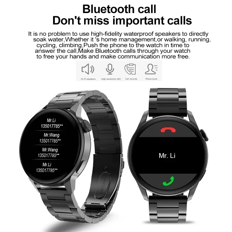 2023 Naujas NFC Smart Watch Vyrų Užsakymą Rinkimas Skambučių Sporto GPS Kelio Laikrodžiai Moterims Širdies ritmo EKG Smartwatch Samsung/Xiaomi Geriausias