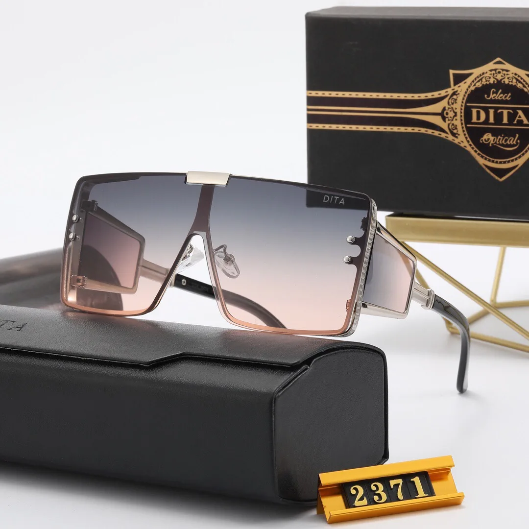 DITA Mados Prabangių Prekės ženklų Dizaino Aukštos Kokybės Gradientas Vyrų Saulės Akiniai Retro Polaroid UV400 Vairavimo Kelionės Moterys, Poros Akiniai