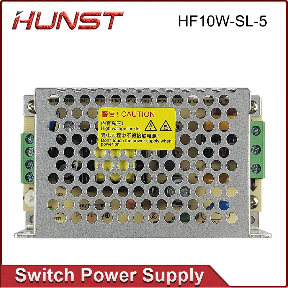 Hunst HF10W-SL-5 Hengfu impulsinis Maitinimo šaltinis 5V 5.0 A CO2 Pluošto Lazerinio Ženklinimo Mašinos JCZ Kontrolės Kortelės elektros Energijos Tiekimo.