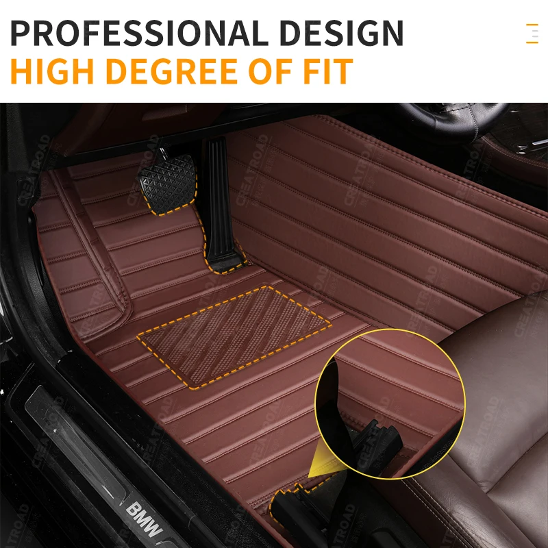 Individualizuotos Automobilių kilimėliai AUDI A7 2012 2013 2014 2015 2016 2017 2018 auto pėdų Pagalvėlės automobilių kilimų padengti interjero priedai
