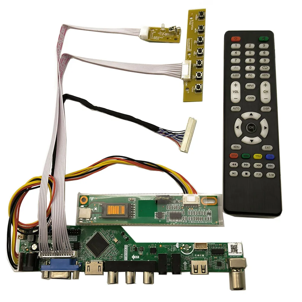 Naujas TV Valdiklio plokštės Rinkinys B170PW06 Prieš 2 V2 / B170PW06 V. 3 V3 TV+HDMI+VGA+AV+USB LCD LED ekrano Valdiklio plokštės Tvarkyklės