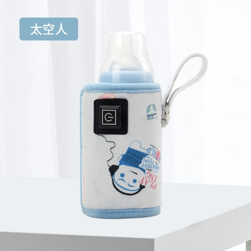 Nešiojamų Pieno Šildytuvas Žiemos Butelį Laikyti Šiltai Reguliuoti Temperatūrą Butelis Šilčiau