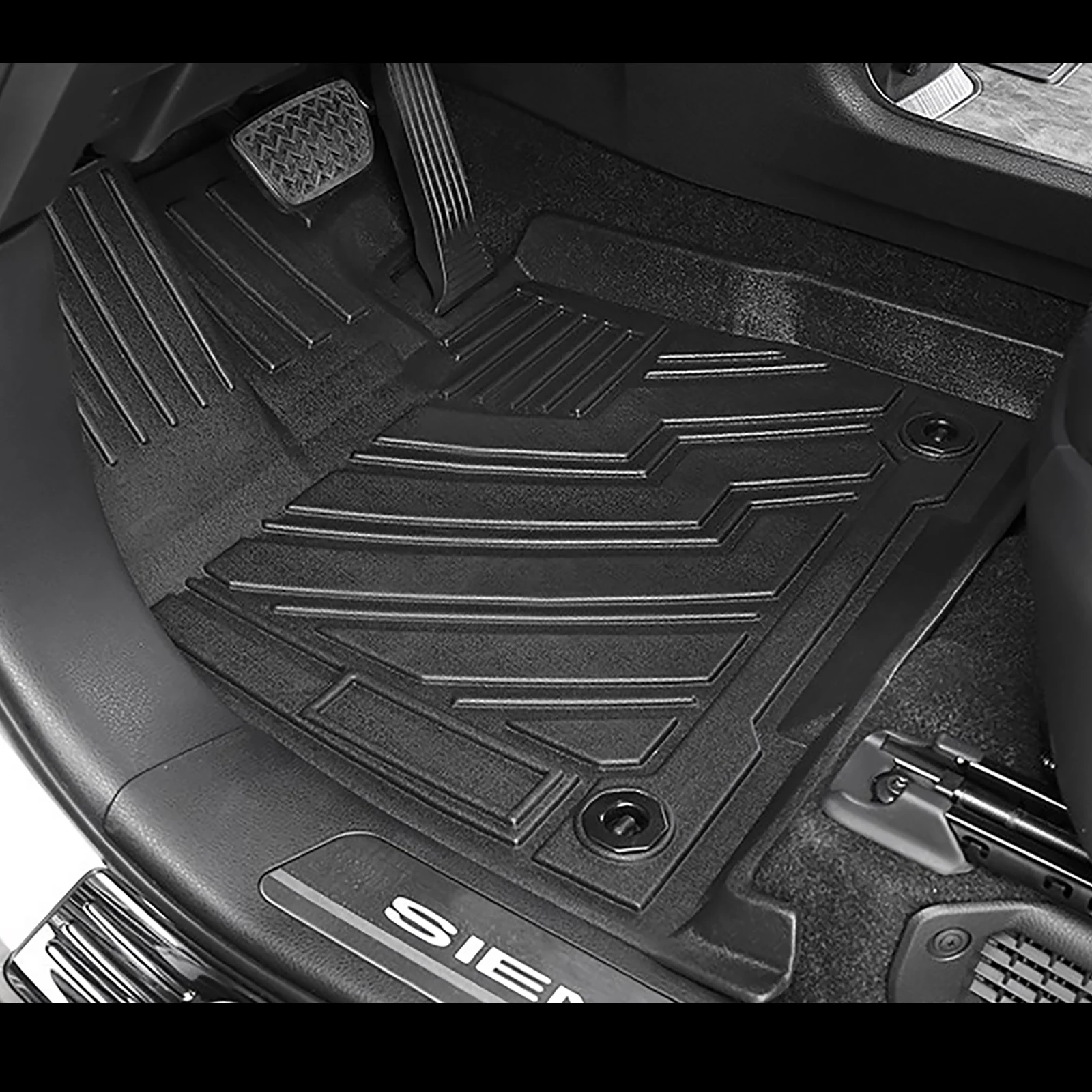 Toyota Sienna 2021 M. - 2023 Auto Automobilių Kilimėliai Kamieno Mygtukai Visi Oras TPE 3D Pagalvėlę, Priedai (Kairėje Vairuotojo)